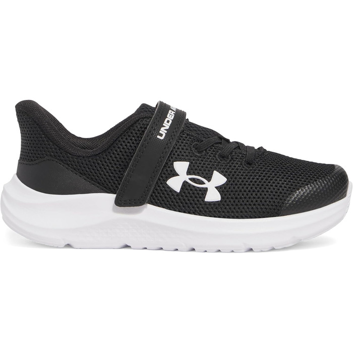 Підлітковий кросівки Under Armour Ua BPS Pursuit 4 Ac, чорний/білий, 34 EU