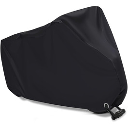 Чохол для велосипеда MINVOO: захист від дощу, сонця, пилу та вітру. Підходить для електровелосипедів та гірських велосипедів. Чорний колір.