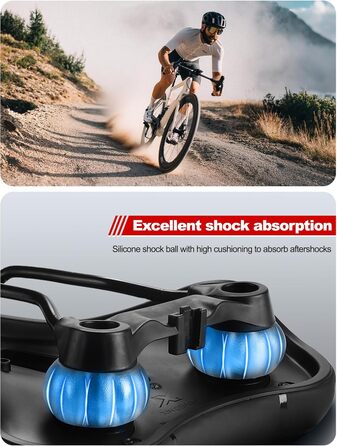 PRMHOOT Велосипедне сідло для чоловіків та жінок з піною Memory Foam, зручне, м'яке, ергономічне, дихаюче, амортизуюче. Підходить для E-Bike, MTB, шосе, міського велосипеда, чорного кольору.