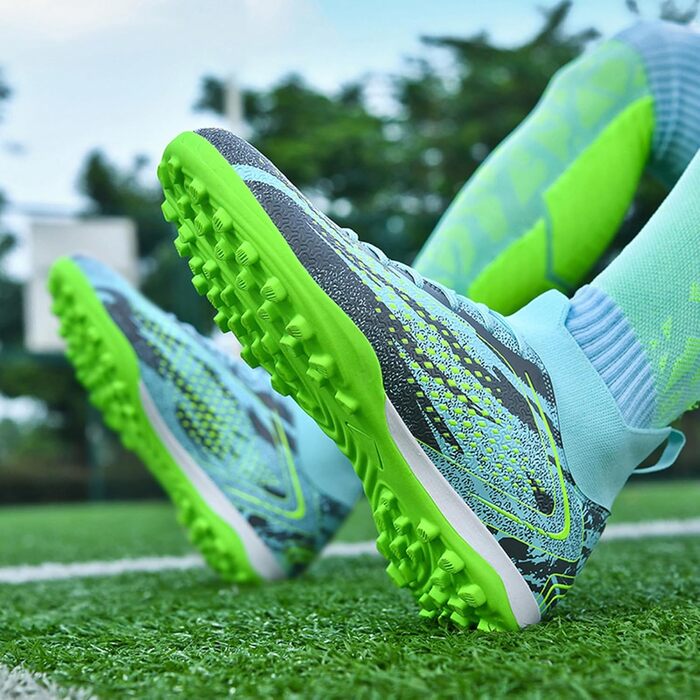 Дитячі футбольні бутси Donbest для хлопчиків, під штучні поля, AG FG, синій, розмір 36 EU