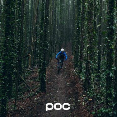 Велосипедний шолом POC Tectal Race MIPS для трейлу, ендуро та ол-маунтін, з арамідним захистом, легким регулюванням розміру, MIPS, чорний/білий, S (51-54 см), 2021