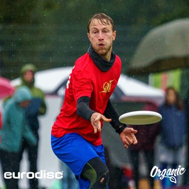 Фрісбі Eurodisc Ocean Profi Ultimate 175г - професійний спортивний диск для змагань, екологічний, дальність польоту понад 100м