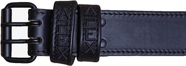 Пояс для важкої атлетики Gunsmith Ultra-Premium, ручна робота, чорний, для чоловіків і жінок, фітнес, пауерліфтинг, олімпійський спорт, тренажерний зал