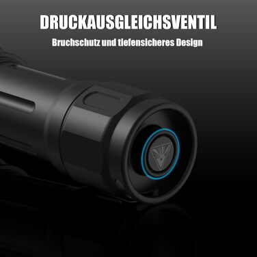 Ліхтар під водою ULTRAFIRE UF-DIV13S 3350 люмен, перезаряджається, IPX8, USB-C, 3 режими