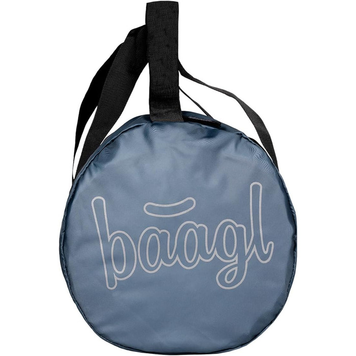 Спортивна сумка Baagl для дітей, хлопчиків та підлітків – компактна та складна, 22 л (Dust Blue)