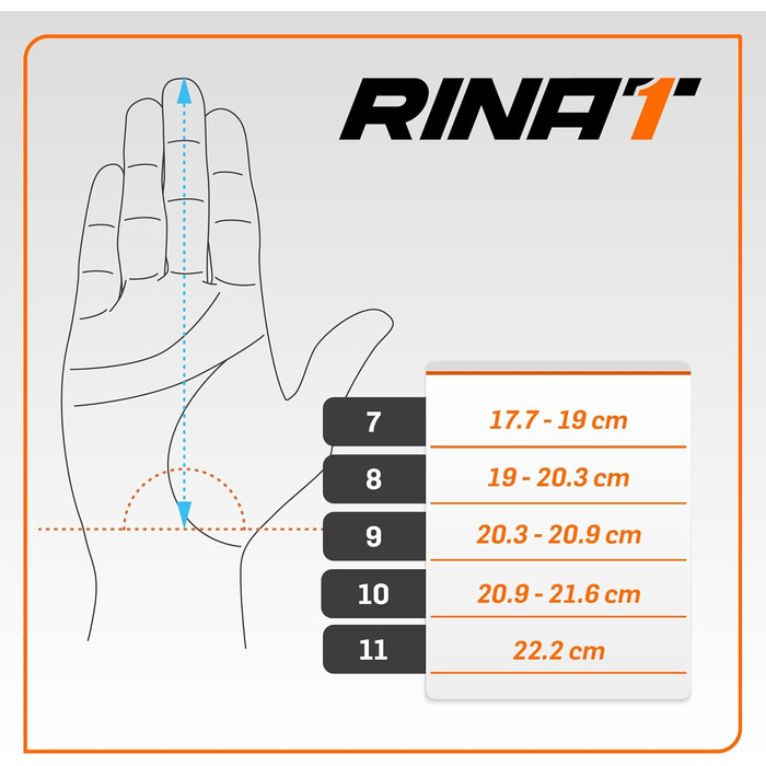 Воротарські рукавички Rinat Nkam Pro 40, білі, професійні