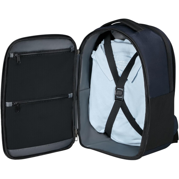 Рюкзак Samsonite Guardit 3.0 для ручної поклажі Ryanair, з відділенням для ноутбука 14.1'', 25x20x40 см, 24 л, синій, підходить під сидіння, легкий дорожній рюкзак для літака
