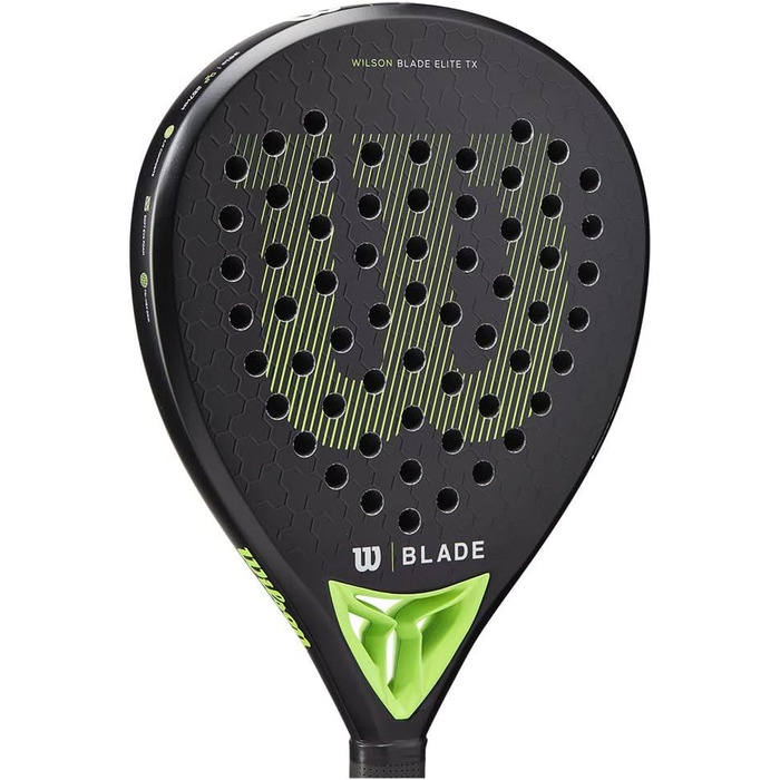 Падельна ракетка Wilson Elite TX V2 WR104611U, унісекс, чорна, розмір 2 EU