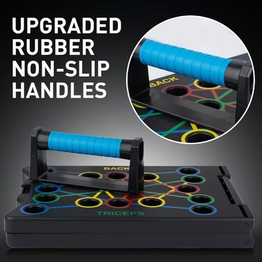 Бруски для віджимань 24 в 1, багатофункціональні, складані, портативні. Тренажер для м'язів, ефективні віджимання для чоловіків та жінок