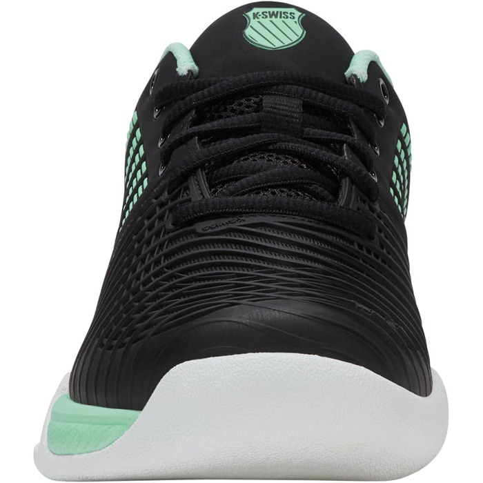 Жіноче тенісне взуття K-Swiss Express Light 3 Carpet - чорний, неон м'ята, неон пастельний рожевий (43 EU)