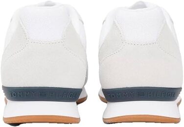 Чоловічі кросівки Tommy Hilfiger Runner Icon Mix FM0FM05679 Low Top, білі, розмір 40 EU