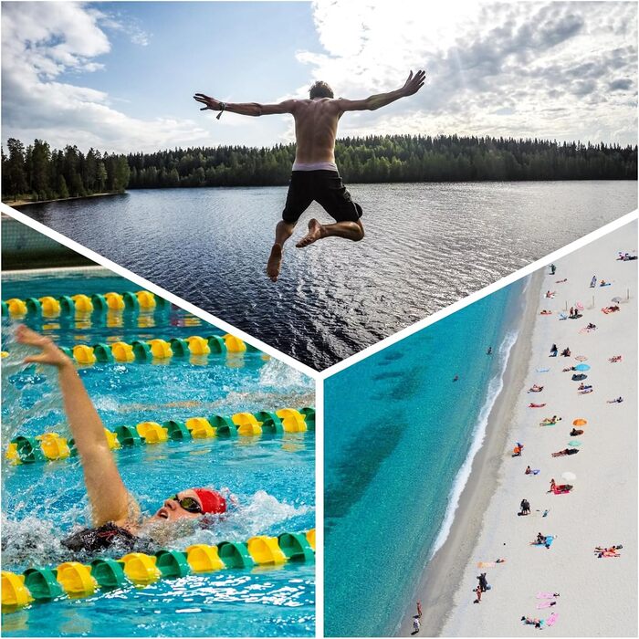 Оптична плавальна маска з корекцією зору -1,5 до -9,0, антизапітніння, захист від УФ, знімальна маска з заглушками для вух, чорна, для чоловіків та жінок