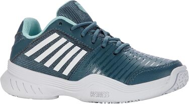 Тенісне взуття K-Swiss Court Express Omni для дівчаток (37.5 EU, Indian Teal White Aqua Splash)