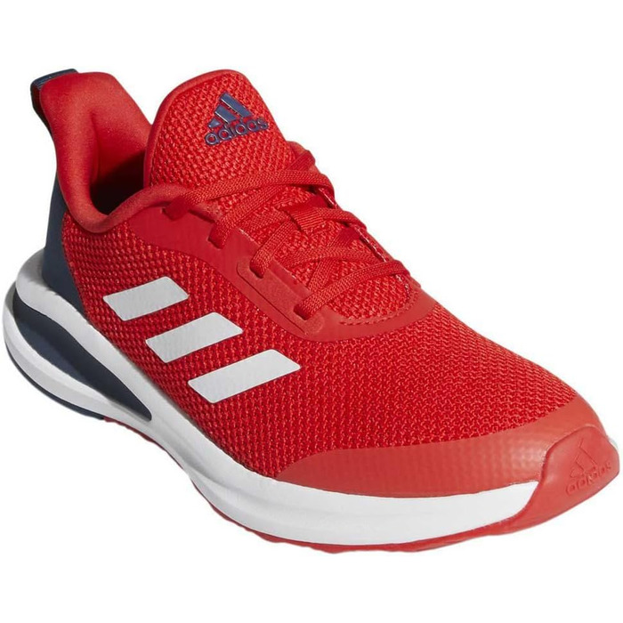 Дитячі кросівки adidas Fortarun K для тренувань (28 EU, червоний, білий, темно-синій)