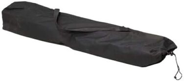 Графнер XL розкладне ліжко для відпочинку з сумкою, вантажопідйомність до 150 кг, зручна тканина 1600D Oxford – чорного кольору, гостьове ліжко