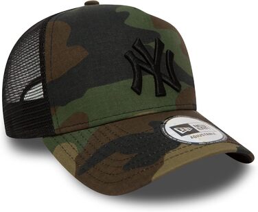 Кепка New Era 9FORTY AF Trucker New York Yankees зелена, унісекс, один розмір