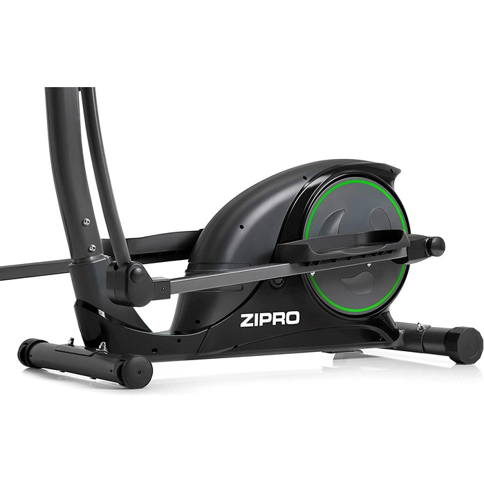 Zipro Crosstrainer Hulk: Магнітний тренажер для дому, до 150 кг, чорний