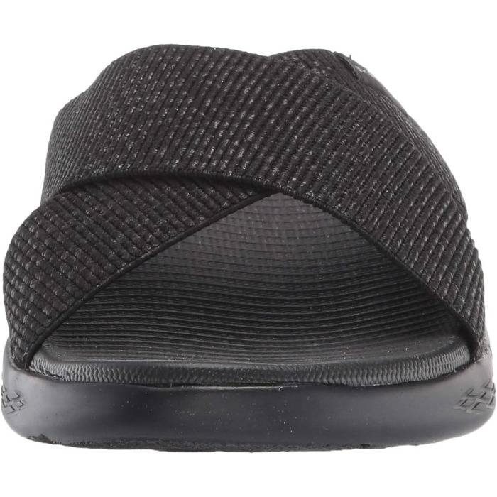 Зручні жіночі сандалії Skechers ON-The-GO 600 Dainty, чорного кольору, розмір 42 EU (широка колодка)