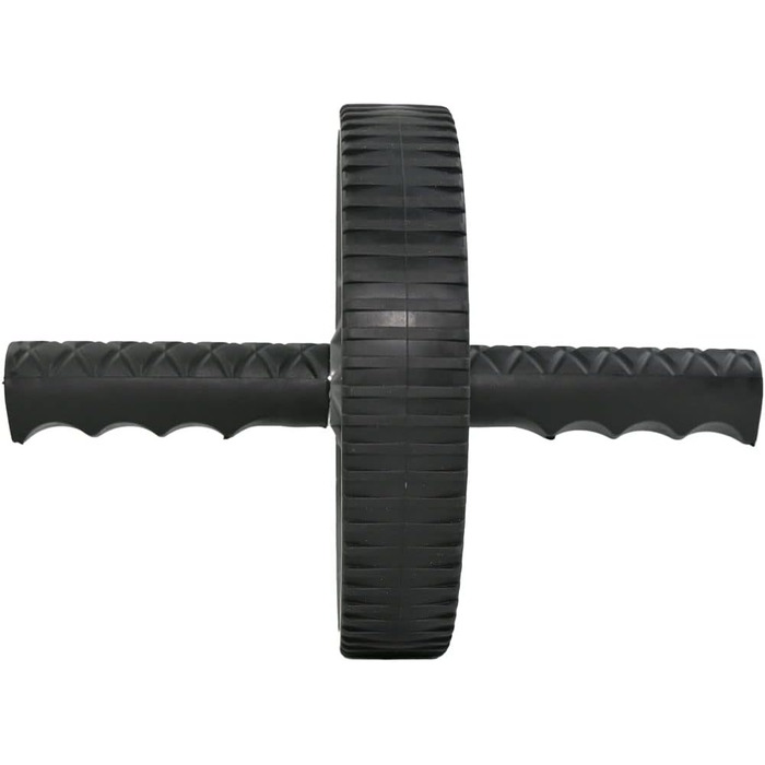 Ролер для пресу Ram® для фітнесу та тренувань, ABS-радіо, чорний