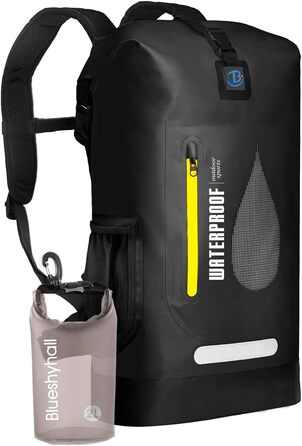 Водонепроникний мішок Blueshyhall Dry Bag 30L: рюкзак, ролтоп, 30 літрів - для каякінгу, кемпінгу, риболовлі, подорожей