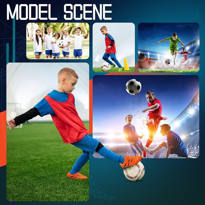 Дитячі футбольні бутси Littleplum - зелені, розмір 36 EU, для футболу та активного відпочинку