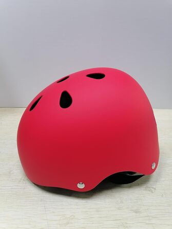 Дитячий шолом KAMUGO для ролерів та велосипеда, 2-8 років, з захистом колін, ліктів та зап'ясть (червоний)