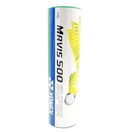 Волан Yonex Mavis 500 Super Nylon (Жовтий) - Упаковка 6 шт. (Японія)