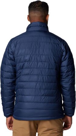 Чоловіча утеплена куртка Columbia Powder Lite II, темно-синя (Collegiate Navy), розмір L