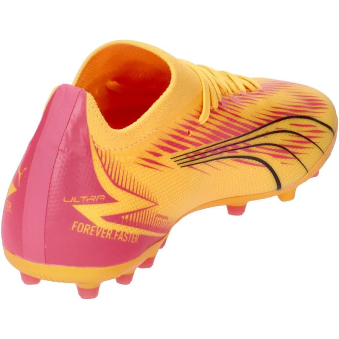 Футбольні бутси PUMA Ultra Match Mg для чоловіків (46.5 EU, Sun Stream Puma Black Sunset Glow)