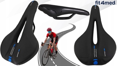 Велосипедне сідло Fit4Med Airflow — м'яке, з пінополіуретаном, 150 мм