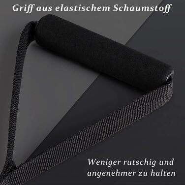 Набір гумових еспандерів для фітнесу з ручками 5 шт. Resistance Bands для пілатесу, йоги, силових тренувань вдома