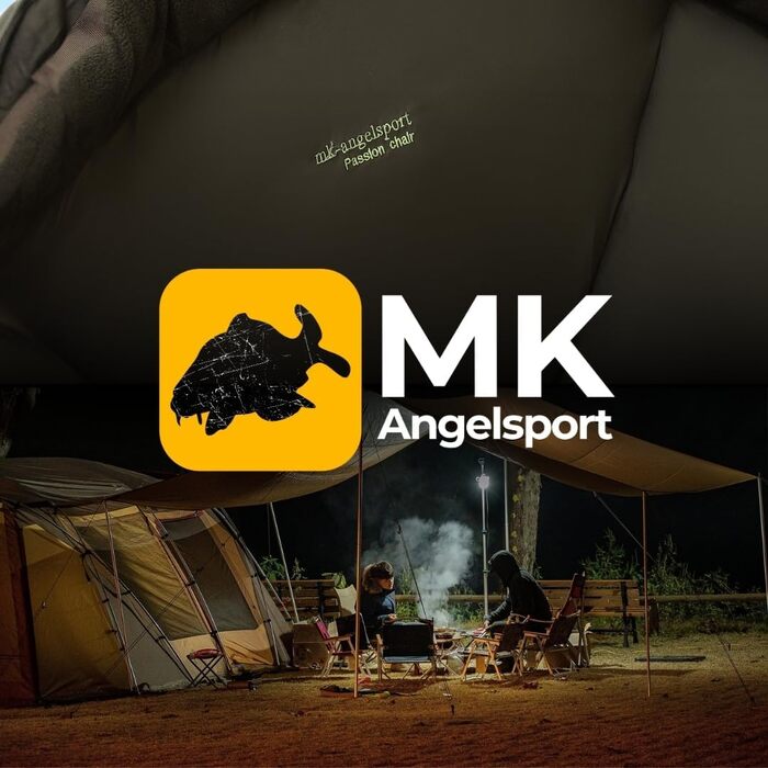 Крісло для риболовлі MK Angelsport 5 Seasons Pro Carpchair – комфортне, розкладне, регульоване по висоті, до 130 кг