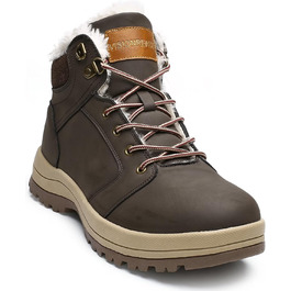 Зимові черевики Visionreast: водонепроникні, утеплені, для ходьби та трекінгу, унісекс (колір: коричневий)
