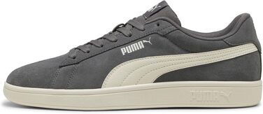 Кросівки Puma Smash V2 Low-Top унісекс, темно-сірі з білим (Cool Dark Gray Warm White), розмір 44 EU