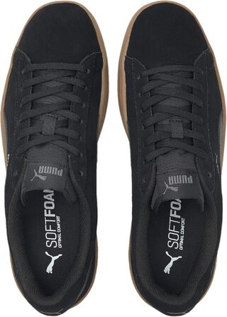 Кросівки PUMA Smash V2 унісекс, чорні (Puma Black), розмір 46 EU