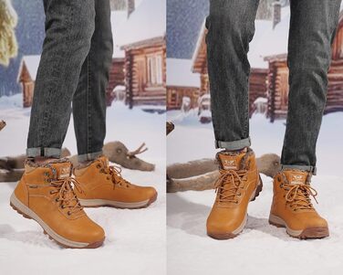 Зимові черевики ARRIGO BELLO: утеплені, непромокаючі, антиковзаючі, унісекс, розмір 36-46 (жовтий)