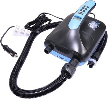 Електрична SUP-насос SkinStar з 5 адаптерами для SUP-дошки, човна, матрацу | 12V DC, 20 PSI