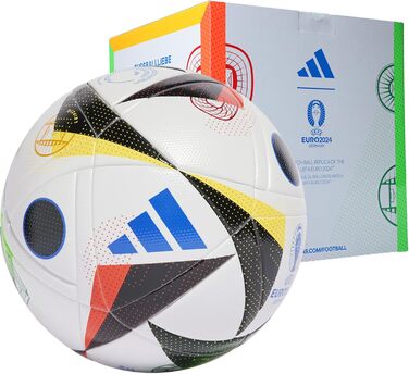 Футбольний м’яч adidas Equipment Fussballliebe League EM 2024 для тренувань