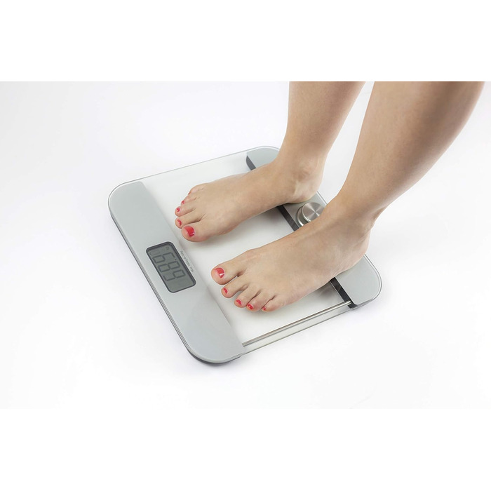Ваги для тіла CASO Body Energy Ecostyle, скляні, без батарейок, до 180 кг, точність 100 г, дизайнерські