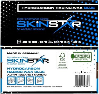 Набір для догляду за лижами SkinStar Starter Set Alpin Classic, 12 предметів