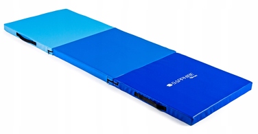 Гімнастичний килимок Sapphire, синій, 180 см х 60 см