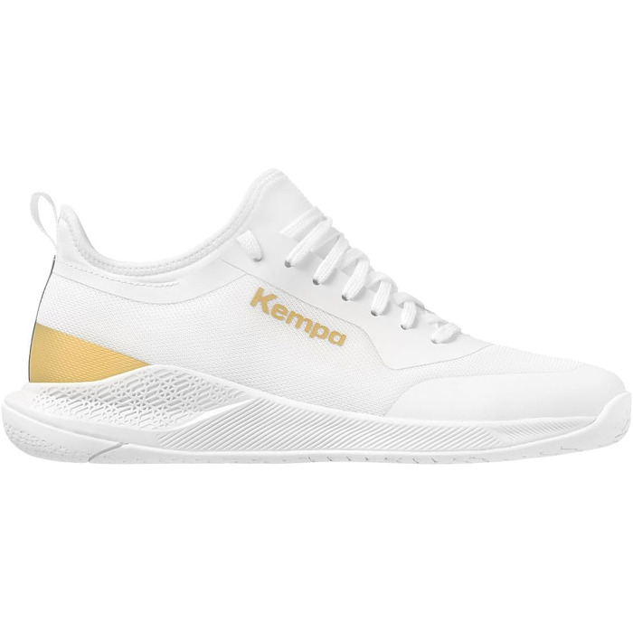 Дитячі гандбольні кросівки Kempa Kourtfly Jr – білий, червоний, чорний (36 EU, білий золотий)