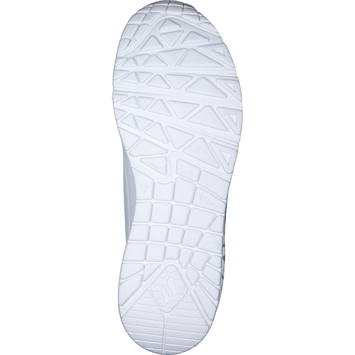 Кросівки жіночі Skechers UNO-Bright Air білі з серцем, 38 EU, Duraleather