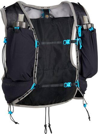 Чоловічий біговий жилет Ultimate Direction Race Vest 6.0, онікс, розмір S – трейловий рюкзак для бігу