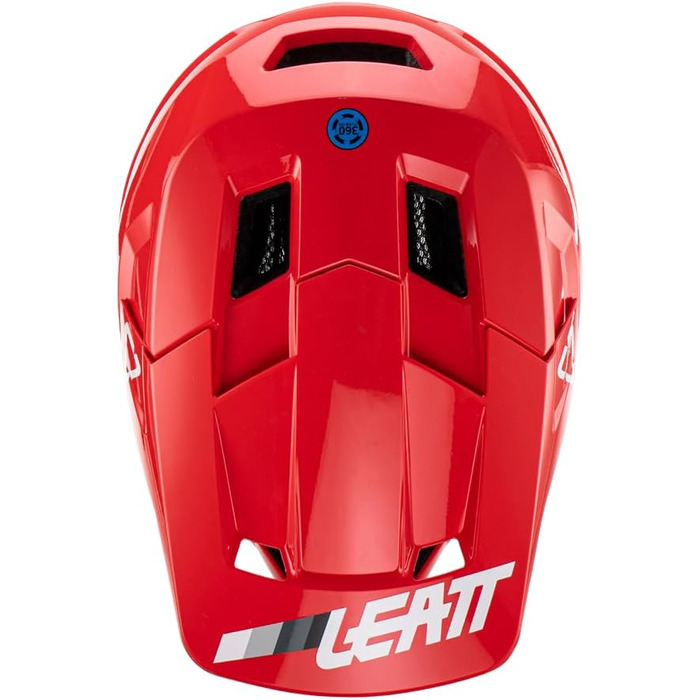 Шолом Leatt MTB Gravity 1.0 Jr V23 Fire XS 53-54 см для підлітків, велосипедний, захисний