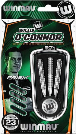 Дротики для дартсу WINMAU William O'Connor 90% сталь