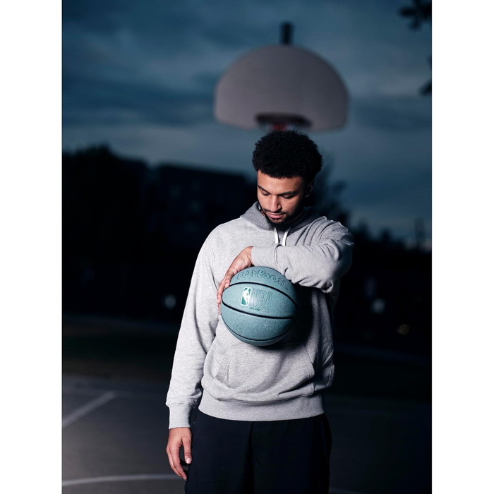 Баскетбольний м'яч Wilson NBA DRV Series для залу та вулиці, м'ята, розмір 7