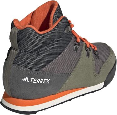 Зимові черевики adidas Terrex Snowpitch Cold.rdy для жінок та чоловіків (31 EU, Olive Strata Wonder White Orange)