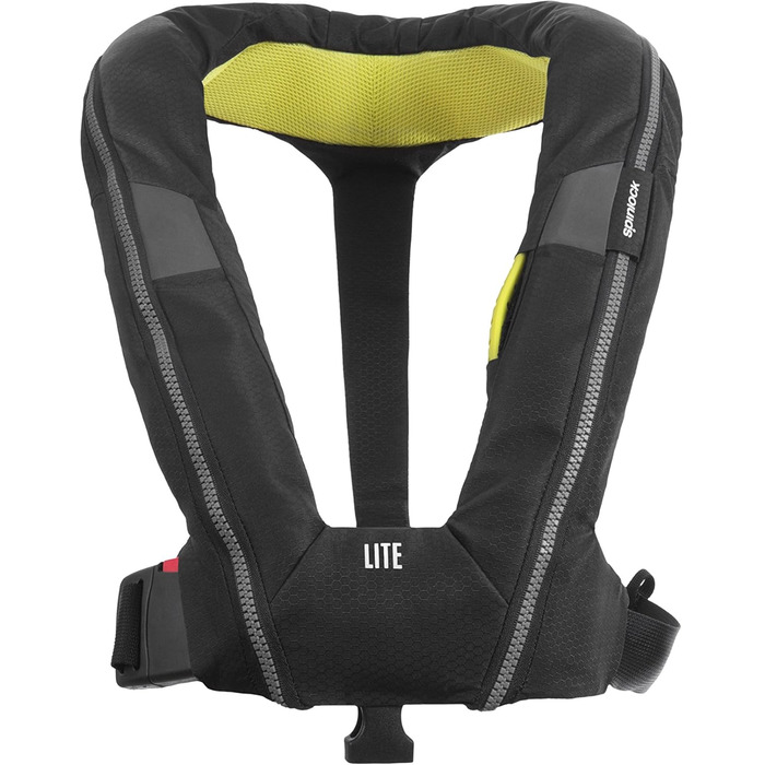 Рятувальний жилет Spinlock Deckvest LITE чорний, легкий, ультракомпактний, зручний дизайн, страховий пояс
