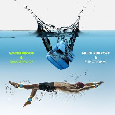 Набір регульованих важелів на зап'ястя Fizyo (2 шт.) - 225г для йоги, танців, пілатесу, кардіо